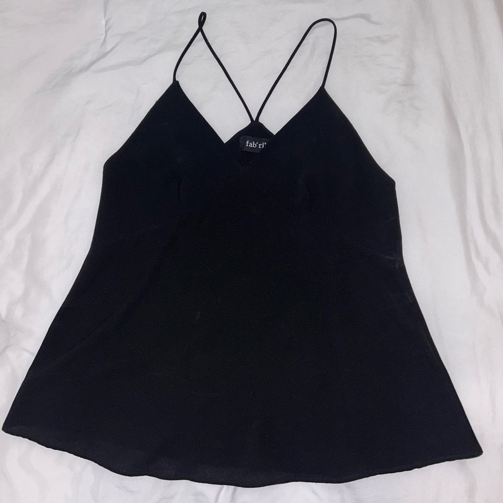 Fabrik Black Tank Top